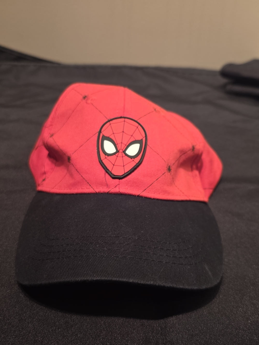 Spider-Man Red and Black Kids Cap - Marvel